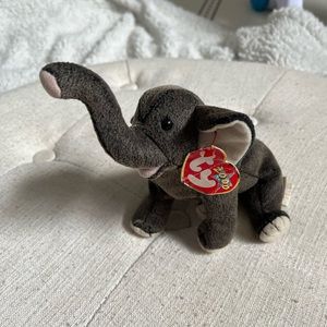 TY Beanie Baby - Trumpet the Elephant